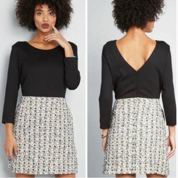 Hutch Twofer Pink Purple Striped Sheath Party Dress - Picture 8 of 9